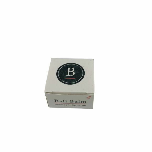 Bali Balm Pineapple Lip Scrub Lip Balm Exfoliating Smoothing Botanical - Picture 1 of 4